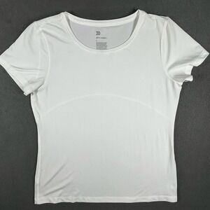 All in Motion Athletic T-Shirt Activewear Workout Top White‎ Short Sleeve S